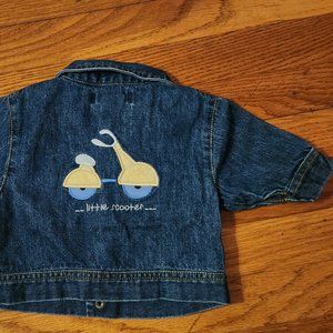 Gymboree 0-3 month Scooter Jean Jacket - Vintage